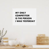 Mijn enige concurrent poster (Keuken)