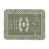 MIJN ENIGE heeft me de stamwortels van de Afrikaan Magneet (Horizontaal)