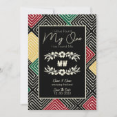 MIJN ENIGE heeft mij een stammenhuwelijk gevonden Save The Date (Voorkant)