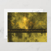 Mijn enige liefde briefkaart (Voorkant / Achterkant)