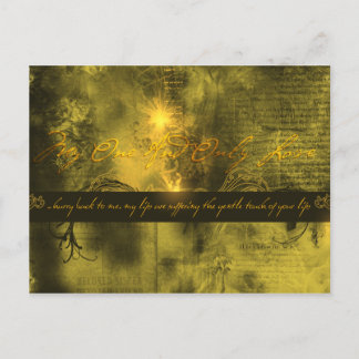 Mijn enige liefde briefkaart