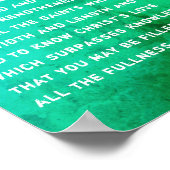 Mijn Ephesianen 3 bidden voor jou Poster (Hoek)