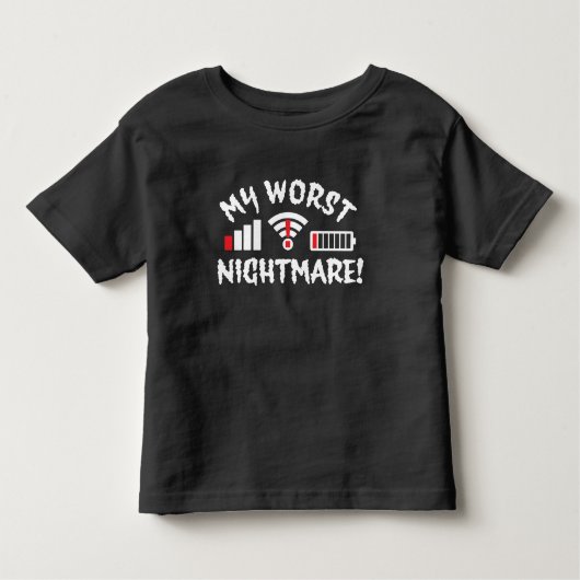 Mijn ergste T-shirt Nightmare (Voorkant)