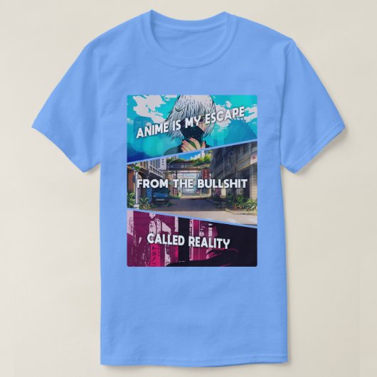 Mijn Escape Art QuoteCosplay Otaku Gift T-shirt (Design voorkant)