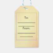 Mijn excuses voor eventuele inpakfouten - Funny AI Cadeaulabel (Achterkant)