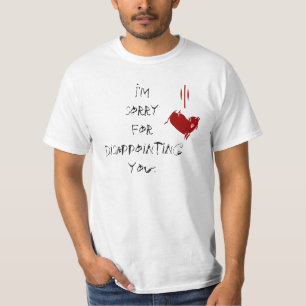 Mijn excuses vooraf t-shirt