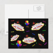 Mijn Fabulous Las Vegas Birthday Briefkaart (Voorkant / Achterkant)