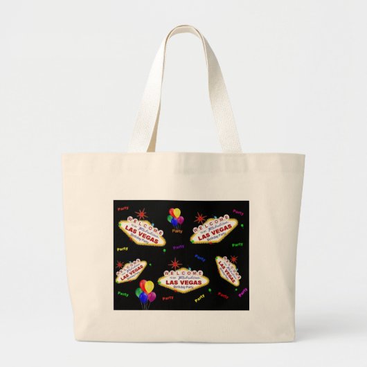 Mijn Fabulous Las Vegas Birthday Party Canvas tas (Voorkant)