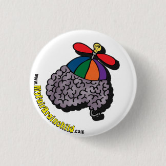 Mijn Fair Brainchild Pin Ronde Button 3,2 Cm
