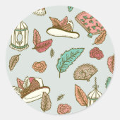 Mijn Fair Lady Ronde Sticker (Voorkant)