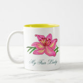 Mijn Fair Lady Tweekleurige Koffiemok (Links)