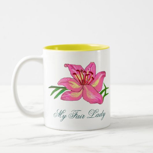 Mijn Fair Lady Tweekleurige Koffiemok (Links)