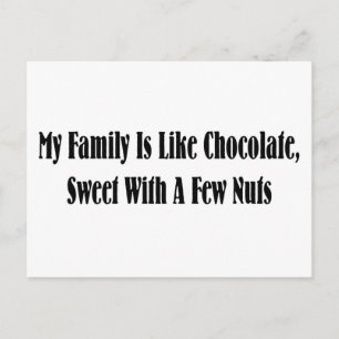 Mijn familie briefkaart