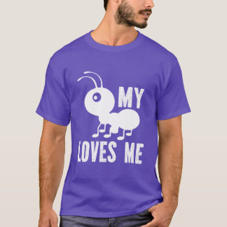 mijn familie houdt van me t-shirt