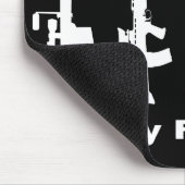 Mijn familie (I Love Pistolen) Muismat (Hoek)