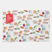 Mijn familie ontvangt theedoek (Horizontaal)