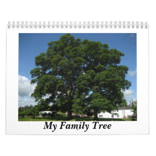 Mijn familie Tree Agenda Kalender