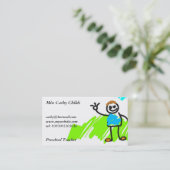 Mijn familie visitekaartje (Staand voorkant)