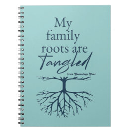 Mijn familie wortels zijn verward notitieboek