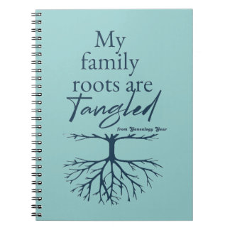 Mijn familie wortels zijn verward notitieboek
