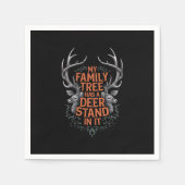 Mijn familieboom heeft een diepere positie in het  servet (Voorkant)