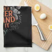 Mijn familieboom heeft een diepere positie in het  theedoek (Quarter Fold)