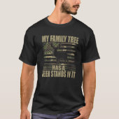 Mijn familieboom heeft een diepere staat in mij t-shirt (Voorkant)