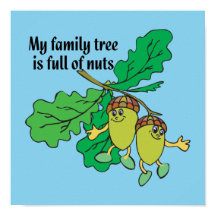 Mijn familieboom zit vol noten