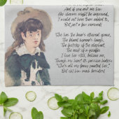 Mijn Fancy gedicht van Lewis Carroll Theedoek (Gevouwen)