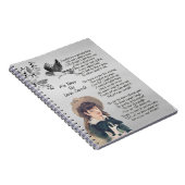 Mijn Fancy poëzie van Lewis Carroll Notitieboek (Rechterzijde)