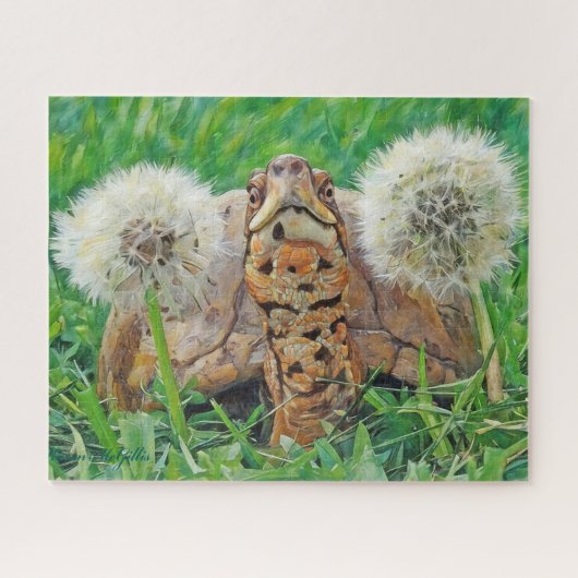 Mijn Fancy vrienden Box Turtle Legpuzzel (Horizontaal)