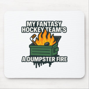 Mijn Fantasy Hockey Team Is Een Vuilstortplaats Gr Muismat