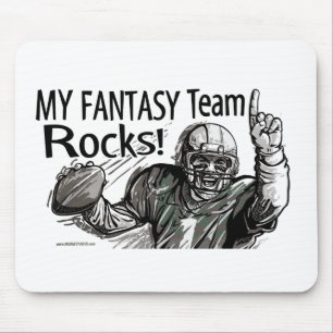Mijn Fantasy Team Rocks. Mousepad Muismat