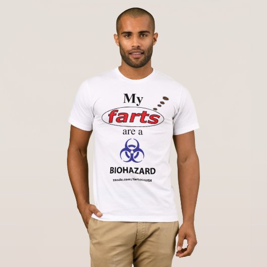Mijn farce is een BIOHAZARD T-shirt (Voorkant volledig)