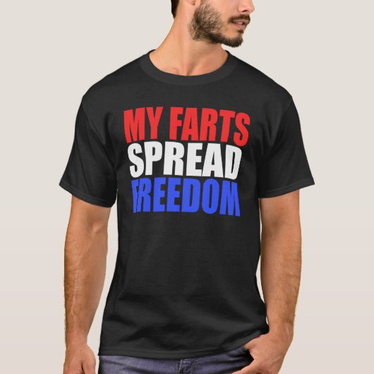 MIJN FARTS VERSPREIDEN VRIJHEID Humoureus & Fun Hi T-shirt (Voorkant)