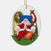 MIJN FAV! Football Santa - SRF Keramisch Ornament (Rechts)