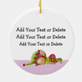 MIJN FAV! Tracy's Football Santa - SRF Keramisch Ornament (Achterkant)