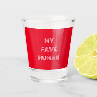 Mijn Fave Human Retro Shot Glas