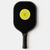 Mijn favoriet noem me Papa Black Pickleball Paddle (Achterkant)