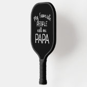 Mijn favoriet noem me Papa Black Pickleball Paddle (Links)