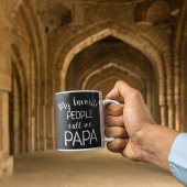 Mijn favoriet noem me Papa Foto kleinkinderen Koffiemok