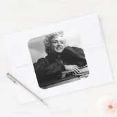 Mijn favoriet vierkante sticker (Envelop)