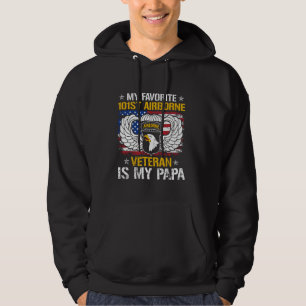 Mijn favoriete 101st Airborne veteraan is mijn pap Hoodie