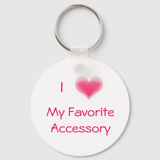 Mijn favoriete accessoire sleutelhanger (Voorkant)