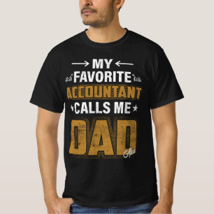 Mijn favoriete Accountant Shirt met aangepaste naa