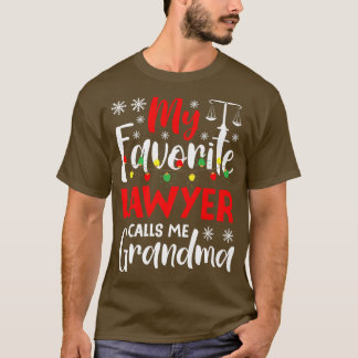 Mijn favoriete advocaat noemt me de familie van de t-shirt