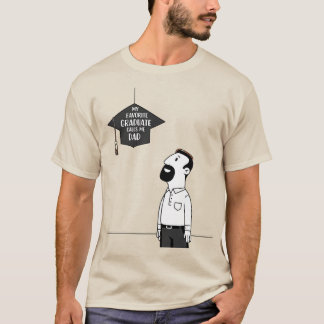 Mijn favoriete Afstuderen noemt me papa T-shirt