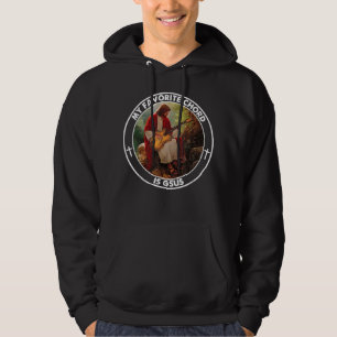 Mijn favoriete akkoord is Gsus Jesus Guitar Hoodie
