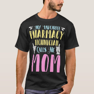 Mijn favoriete apothekertechnicus houdt van genees t-shirt