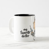 ***MIJN FAVORIETE ARCTOR** MOK met tweetone COFFEE (Voorkant links)